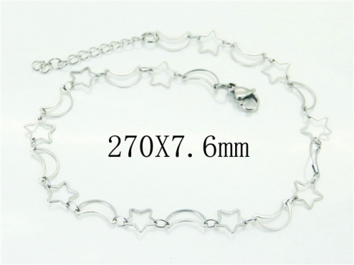 BC Wholesale Anklets Jewelry Stainless Steel 316L Anklets NO.#BC70B0536JL