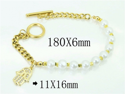 BC Wholesale Bracelets Jewelry Stainless Steel Fashion Bracelets NO.#BC80B1619NE