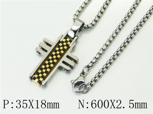 BC Wholesale Necklace Jewelry Stainless Steel 316L Necklace NO.#BC41N0108HLF