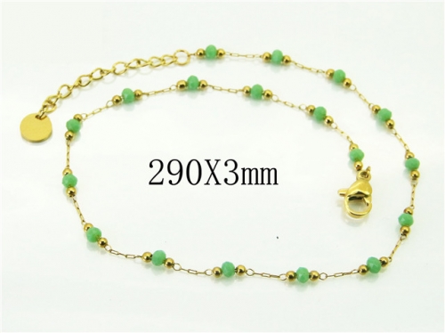 BC Wholesale Anklets Jewelry Stainless Steel 316L Anklets NO.#BC54B0508MLW