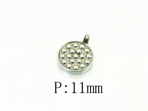 BC Wholesale DIY Jewelry Stainless Steel 316L Bead Charm Pendants Fittings NO.#BC54A0021HL