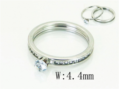 BC Wholesale Rings Jewelry Stainless Steel 316L Rings NO.#BC19R1248PR