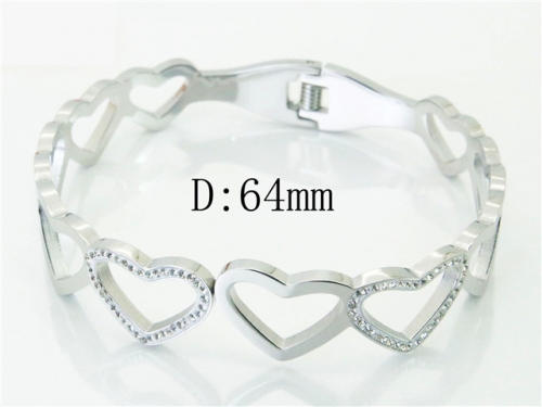 BC Wholesale Bangles Jewelry Stainless Steel 316L Bangle NO.#BC09B1215HJS