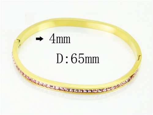 BC Wholesale Bangles Jewelry Stainless Steel 316L Bangle NO.#BC80B1609HJS