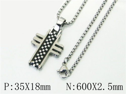 BC Wholesale Necklace Jewelry Stainless Steel 316L Necklace NO.#BC41N0109HLC