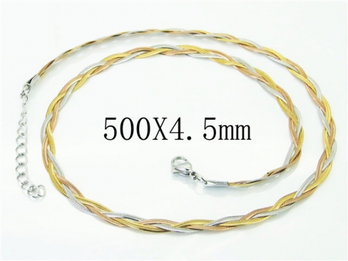BC Wholesale Chains Jewelry Stainless Steel 316L Chains Necklace NO.#BC39N0675NW