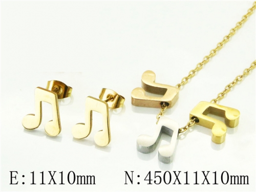 BC Wholesale Jewelry Sets 316L Stainless Steel Jewelry Earrings Pendants Sets NO.#BC34S0141LLC