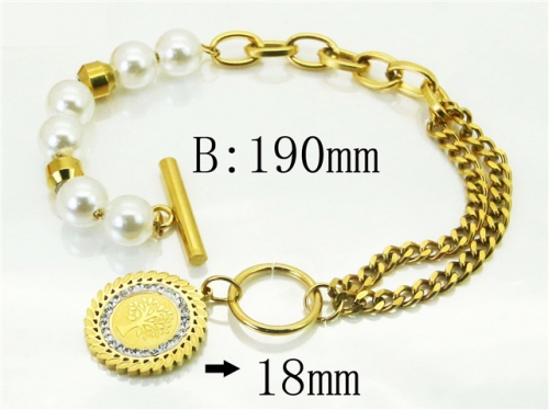 BC Wholesale Bracelets Jewelry Stainless Steel Fashion Bracelets NO.#BC80B1583OE