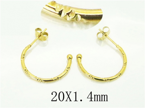 BC Wholesale Earrings Jewelry Stainless Steel Earrings Studs NO.#BC12E0315ILG