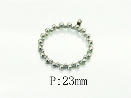 BC Wholesale DIY Jewelry Stainless Steel 316L Bead Charm Pendants Fittings NO.#BC54A0008ILR