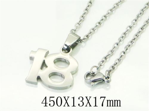 BC Wholesale Necklace Jewelry Stainless Steel 316L Necklace NO.#BC74N0046IO