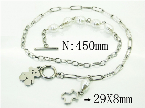 BC Wholesale Necklace Jewelry Stainless Steel 316L Necklace NO.#BC80N0644NL
