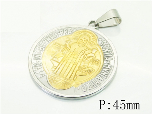 BC Wholesale Pendants Jewelry Stainless Steel 316L Jewelry Fashion Pendant NO.#BC62P0180LS