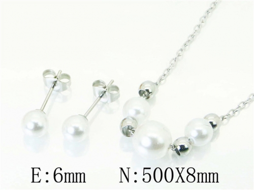 BC Wholesale Jewelry Sets 316L Stainless Steel Jewelry Earrings Pendants Sets NO.#BC09S0011NQ