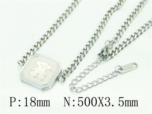 BC Wholesale Necklace Jewelry Stainless Steel 316L Necklace NO.#BC80N0660MLW