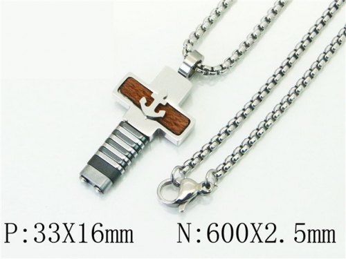 BC Wholesale Necklace Jewelry Stainless Steel 316L Necklace NO.#BC41N0115HNA