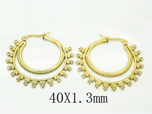BC Wholesale Earrings Jewelry Stainless Steel Earrings Studs NO.#BC32E0421HKS