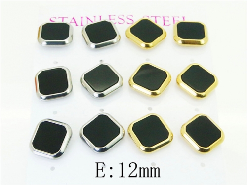 BC Wholesale Earrings Jewelry Stainless Steel Earrings Studs NO.#BC59E1210IK5