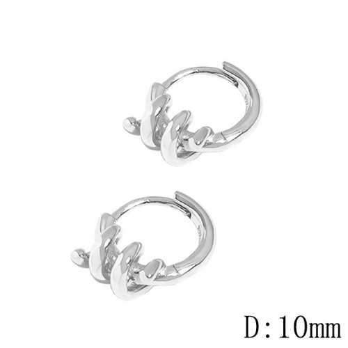 BC Wholesale 925 Sterling Silver Jewelry Earrings Good Quality Earrings NO.#925J11E283