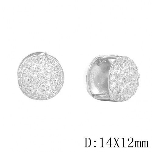 BC Wholesale 925 Sterling Silver Jewelry Earrings Good Quality Earrings NO.#925J11E389
