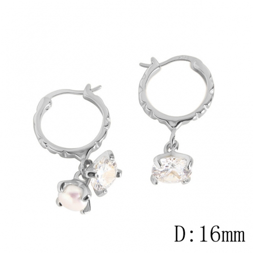 BC Wholesale 925 Sterling Silver Jewelry Earrings Good Quality Earrings NO.#925J11EA225