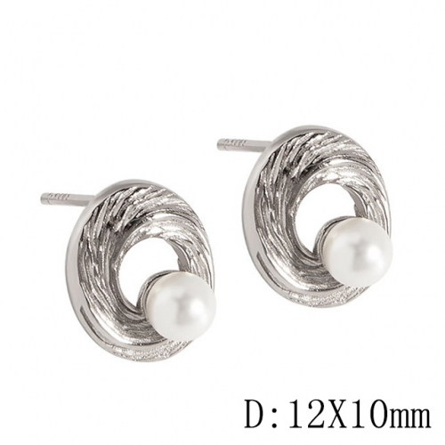 BC Wholesale 925 Sterling Silver Jewelry Earrings Good Quality Earrings NO.#925J11E017