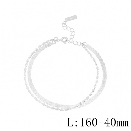 BC Wholesale 925 Silver Bracelet Jewelry Fashion Silver Bracelet NO.#925J11B129