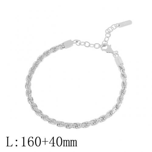 BC Wholesale 925 Silver Bracelet Jewelry Fashion Silver Bracelet NO.#925J11BA099