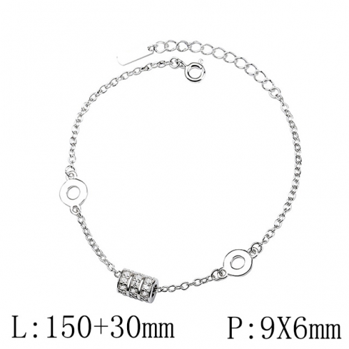 BC Wholesale 925 Silver Bracelet Jewelry Fashion Silver Bracelet NO.#925J11B002