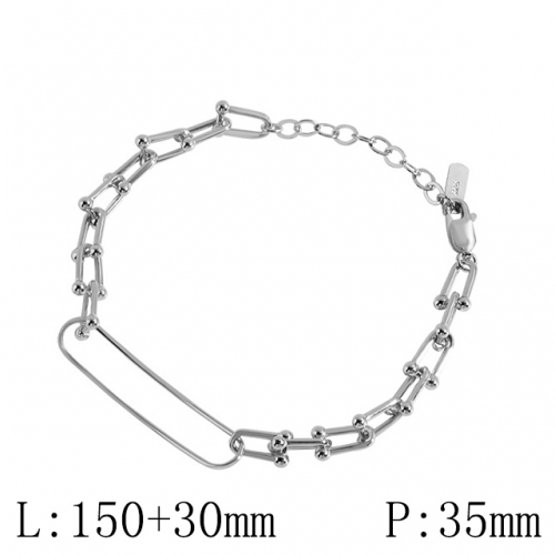 BC Wholesale 925 Silver Bracelet Jewelry Fashion Silver Bracelet NO.#925J11BA060