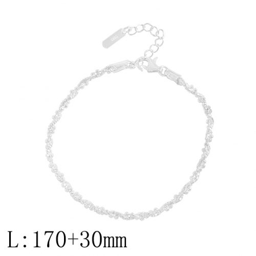 BC Wholesale 925 Silver Bracelet Jewelry Fashion Silver Bracelet NO.#925J11B124