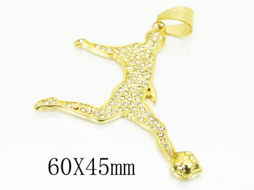 BC Wholesale Pendants Jewelry Stainless Steel 316L Jewelry Fashion Pendant NO.#BC15P0604HJO