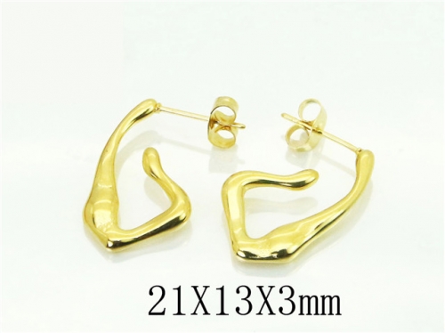 BC Wholesale Earrings Jewelry Stainless Steel Earrings Studs NO.#BC16E0124OR