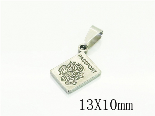 BC Wholesale Pendants Jewelry Stainless Steel 316L Jewelry Fashion Pendant NO.#BC39P0687JE