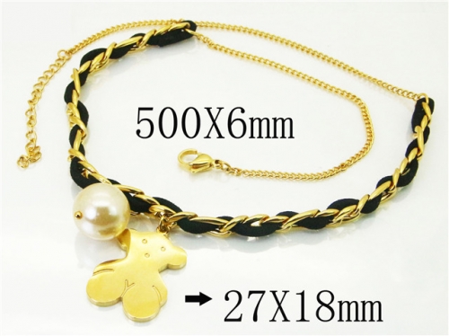BC Wholesale Necklace Jewelry Stainless Steel 316L Necklace NO.#BC64N0151HKA