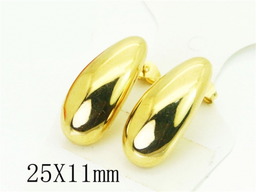 BC Wholesale Earrings Jewelry Stainless Steel Earrings Studs NO.#BC16E0177OW