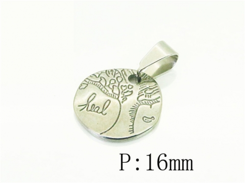 BC Wholesale Pendants Jewelry Stainless Steel 316L Jewelry Fashion Pendant NO.#BC39P0681JC