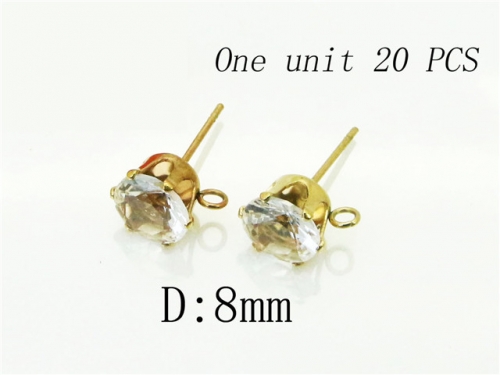 BC Wholesale Jewelry Earrings Fittings Stainless Steel 316L DIY Fittings NO.#BC70A2171IOW
