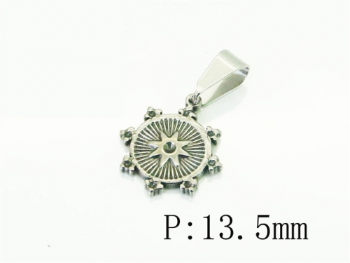 BC Wholesale Pendants Jewelry Stainless Steel 316L Jewelry Fashion Pendant NO.#BC39P0684JT