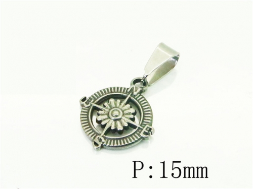 BC Wholesale Pendants Jewelry Stainless Steel 316L Jewelry Fashion Pendant NO.#BC39P0682JX