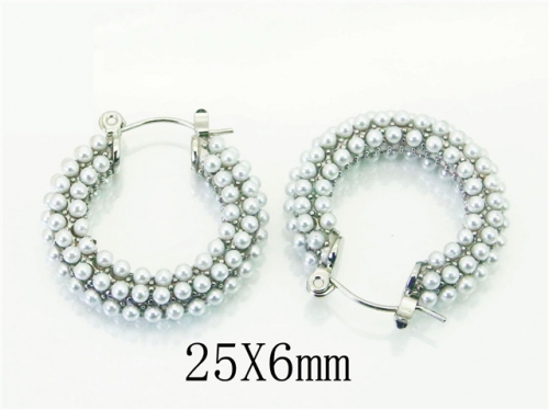 BC Wholesale Earrings Jewelry Stainless Steel Earrings Studs NO.#BC22E0635IRR