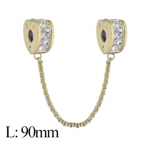 BC Wholesale DIY Jewelry Safty Chains Stainless Steel Jewelry Safty Chains NO.#SF4PPD0607GW