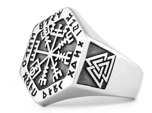 BC Wholesale Viking Rings Jewelry Stainless Steel 316L Rings NO.#YJ008R0002