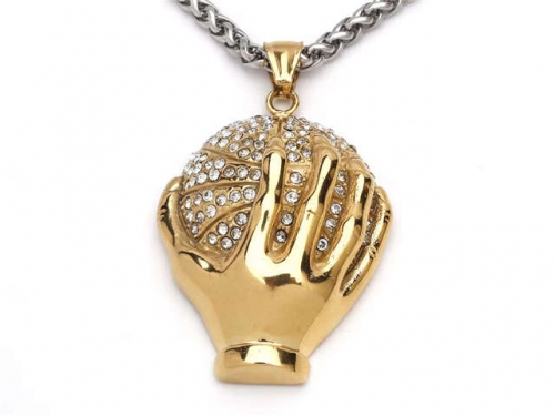 BC Wholesale Pendants Jewelry Stainless Steel 316L Jewelry Pendant Without Chain NO.#YJ008P0375
