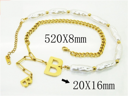 BC Wholesale Necklace Jewelry Stainless Steel 316L Fashion Necklace NO.#BC80N0706PV