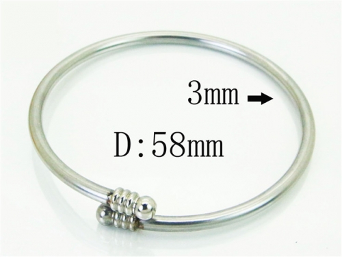 BC Wholesale Bangles Jewelry Stainless Steel 316L Bracelets NO.#BC62B0697JL