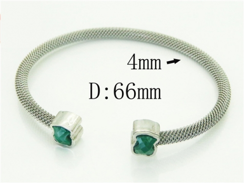 BC Wholesale Bangles Jewelry Stainless Steel 316L Bracelets NO.#BC52B0103IEE