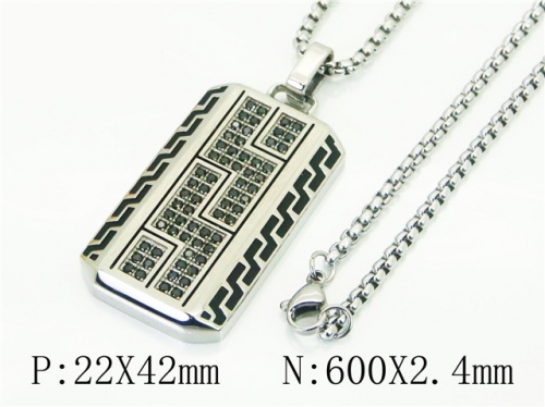 BC Wholesale Necklace Jewelry Stainless Steel 316L Fashion Necklace NO.#BC41N0194IJD