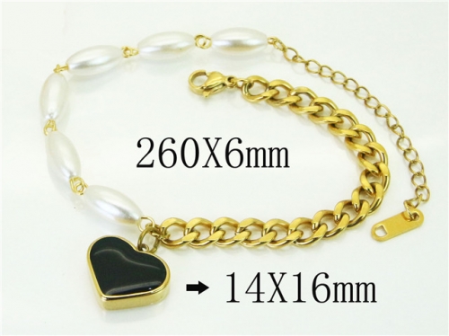 BC Wholesale Fashion Bracelets Jewelry Stainless Steel 316L Bracelets NO.#BC80B1702OB