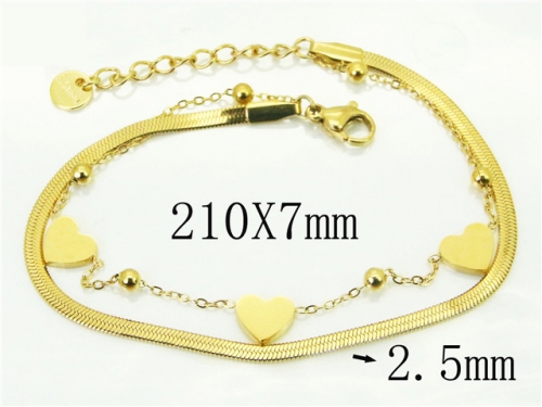 BC Wholesale Fashion Bracelets Jewelry Stainless Steel 316L Bracelets NO.#BC43B0140OW